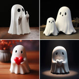 little ghost statue