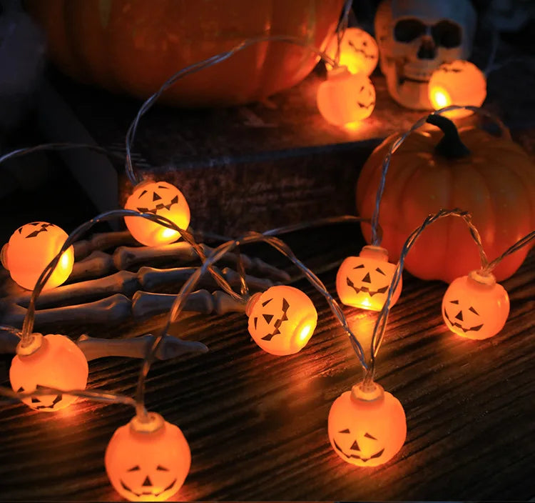 Pumpkin Shaped Lamp