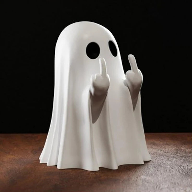 little ghost statue